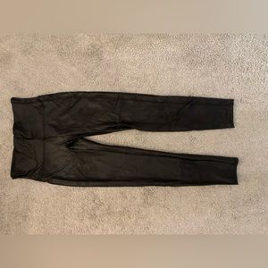 Spanx leather leggings